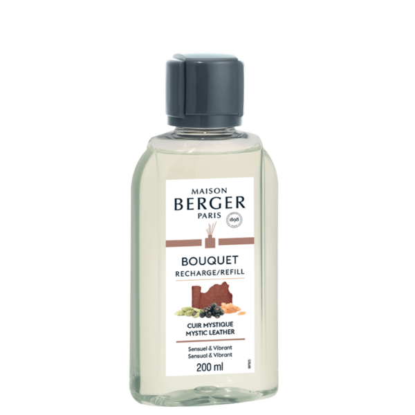 Recarga Bouquet Mystic Leather Maison Berger 200ml