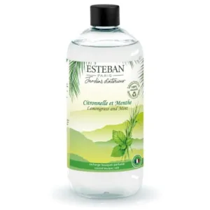 Citronnelle et Menthe Recarga para bouquet. 500ml