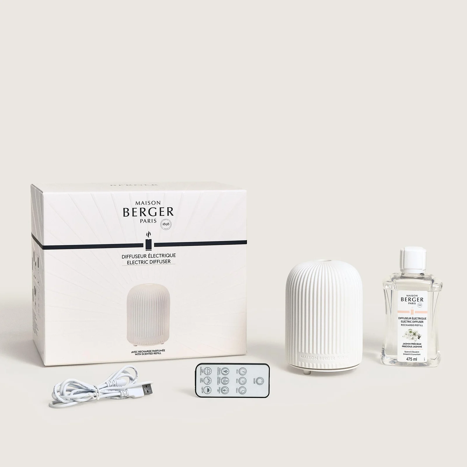 896f190c6759f010f2971e469d944e1fdbdea98e_007068_CERAMIQUE_DIFF_ELECTRIQUE_DOME_2500x3100_P_6 Difusor Eléctrico Dôme Blanco - Imagen 1