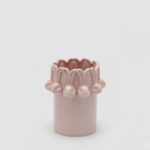 Jarrón conejos rosa