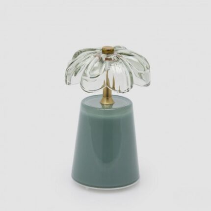 Lámpara de mesa verde inalámbrica