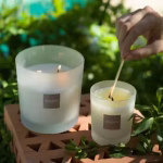 Vela Perfumada Citronella y Menta. XL Recargable. Esteban Paris - Imagen 2