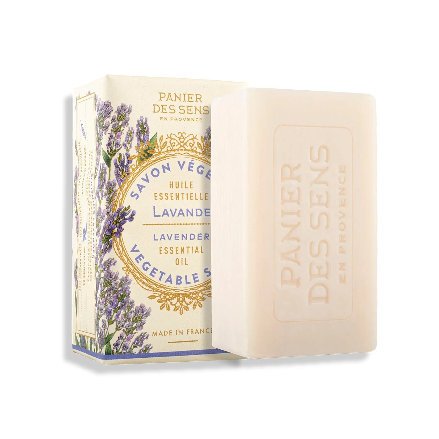 lavanda Jabón sólido perfumado Lavanda Calmante 150g - Imagen 1