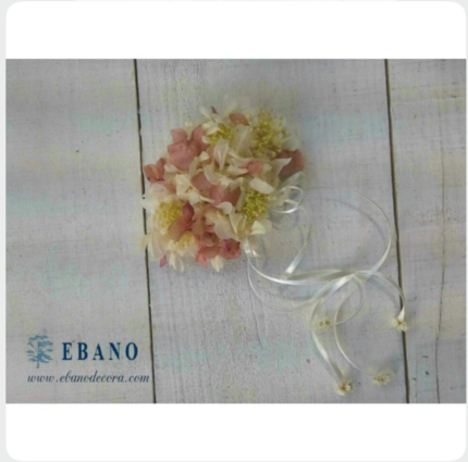 Prendedor de Flores liofilizadas